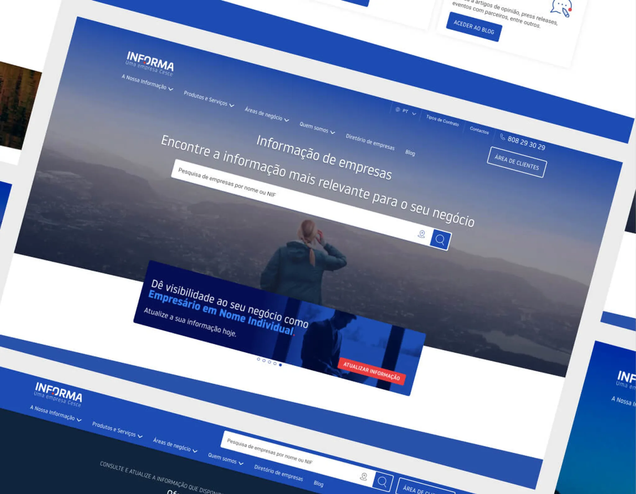 Da informação à presença digital: website da Informa DB Portugal em Umbraco