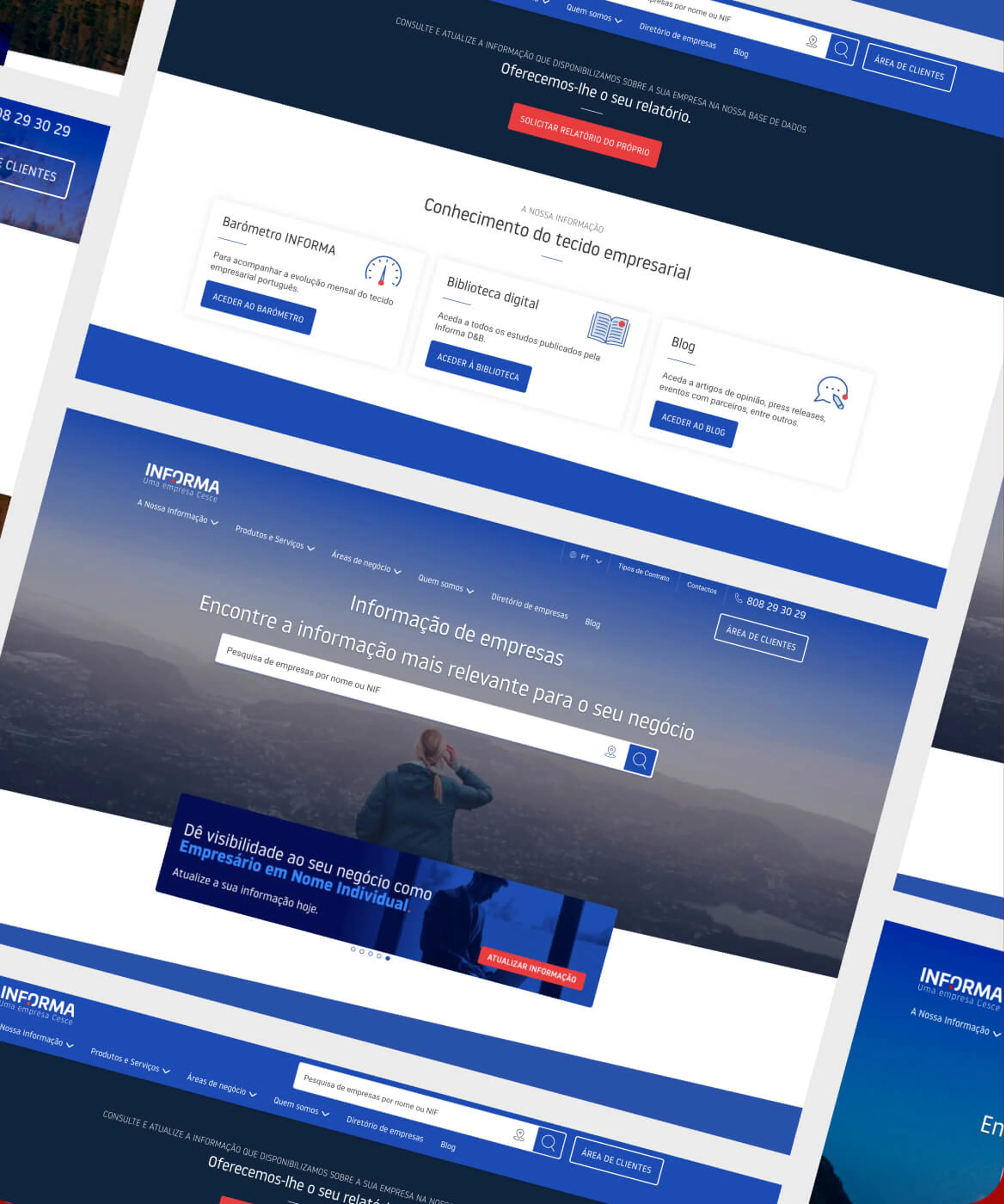 Da informação à presença digital: website da Informa DB Portugal em Umbraco